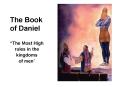 The Book of Daniel PowerPoint PPT Presentation