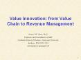 Value Innovation: from Value Chain to Revenue Management PowerPoint PPT Presentation