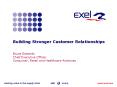 Building Stronger Customer Relationships PowerPoint PPT Presentation