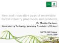 New and innovative uses of renewable forest industry processes and products PowerPoint PPT Presentation