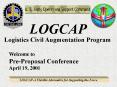 Logistics Civil Augmentation Program PowerPoint PPT Presentation
