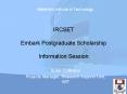IRCSET Embark Postgraduate Scholarship Information Session PowerPoint PPT Presentation