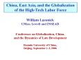 China, East Asia, and the Globalization of the HighTech Labor Force PowerPoint PPT Presentation