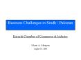 Karachi Chamber of Commerce PowerPoint PPT Presentation