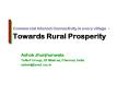 Commercial Internet Connectivity in every village - Towards Rural Prosperity PowerPoint PPT Presentation
