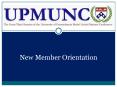 New Member Orientation PowerPoint PPT Presentation