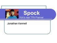 Spock Kirks real TPN Planner