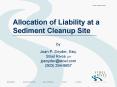 Allocation of Liability at a Sediment Cleanup Site PowerPoint PPT Presentation