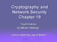 Cryptography and Network Security Chapter 19 PowerPoint PPT Presentation