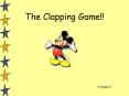 The Clapping Game PowerPoint PPT Presentation