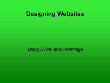 presentation player overlay