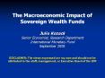 The Macroeconomic Impact of PowerPoint PPT Presentation