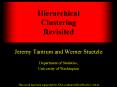Jeremy Tantrum and Werner Stuetzle PowerPoint PPT Presentation
