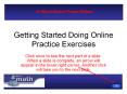 Getting Started Doing Online Practice Exercises PowerPoint PPT Presentation