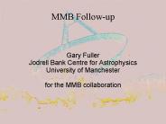 MMB Followup