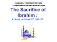 The Sacrifice of Ibrahim : A Study on Surah 37: 100113 PowerPoint PPT Presentation