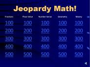 Jeopardy Math