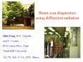 Beam size diagnostics using diffraction radiation PowerPoint PPT Presentation