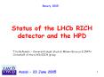 Status%20of%20the%20LHCb%20RICH%20detector%20and%20the%20HPD PowerPoint PPT Presentation