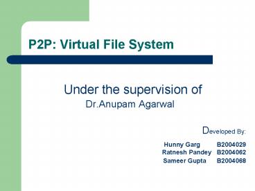 presentation player overlay