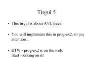 Tirgul 5