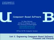 Component-Based Software Engineering