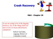 Crash Recovery
