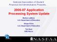 2006-07 Application Processing System Update PowerPoint PPT Presentation