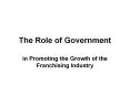 The%20Role%20of%20Government PowerPoint PPT Presentation