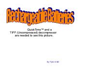 Rechargeable Batteries
