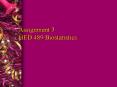 Assignment 3 HED 489 Biostatistics PowerPoint PPT Presentation