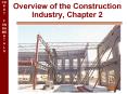 Overview of the Construction Industry, Chapter 2 PowerPoint PPT Presentation