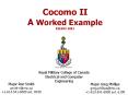 Cocomo II A Worked Example EEE493 2001 PowerPoint PPT Presentation