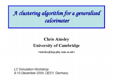 presentation player overlay