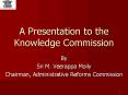 A Presentation to the Knowledge Commission PowerPoint PPT Presentation