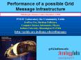 Performance of a possible Grid Message Infrastructure PowerPoint PPT Presentation