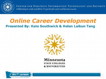 Online Career Development