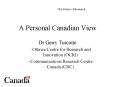 A Personal Canadian View PowerPoint PPT Presentation