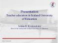 Presentation%20Teacher%20education%20in%20Iceland%20University%20of%20Education%20S PowerPoint PPT Presentation