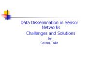 Data Dissemination in Sensor Networks