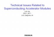 Technical Issues Related to Superconducting Accelerator Modules