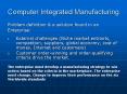 Computer Integrated Manufacturing PowerPoint PPT Presentation