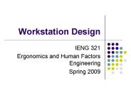 Workstation Design