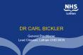 DR CARL BICKLER PowerPoint PPT Presentation
