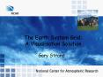 The Earth System Grid: A Visualisation Solution PowerPoint PPT Presentation