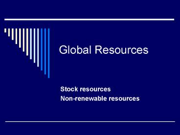 Global Resources