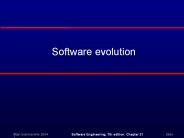 Software evolution