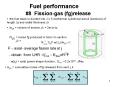FUEL PERFORMANCE CODES PowerPoint PPT Presentation