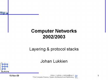 Johan J' Lukkien, j'j'lukkientue'nl