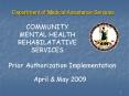 Department of Medical Assistance Services PowerPoint PPT Presentation